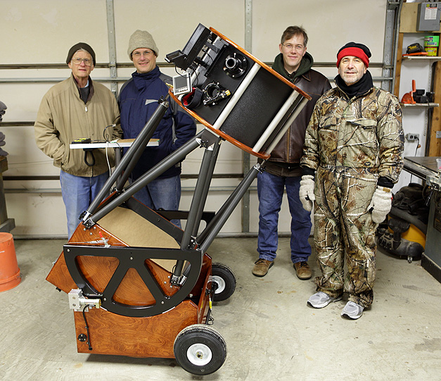 20" f/3 telescope and friends