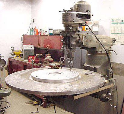 Milling a large part